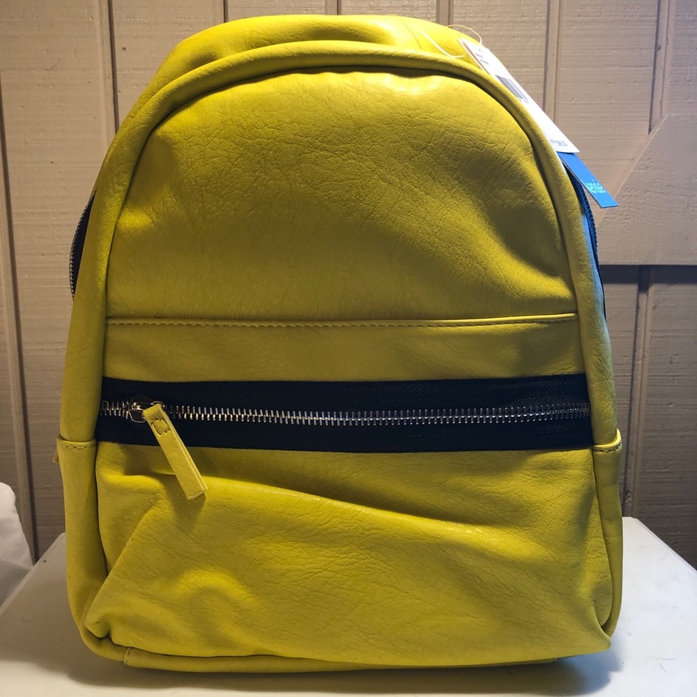 Kensie Yellow Mini Backpack